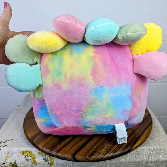 Squishmallows 12” Inch Opal The Octopus Tie Dye Stackable Plush - Picture 5 of 6